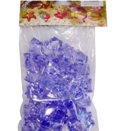 96 Pieces Plastic Decor In Lavender Color - Home Decor