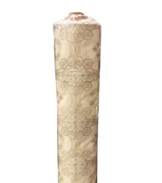 2 Wholesale Beige Lace 15 Yard Table Cover