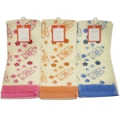 144 Wholesale Assorted Kids Towels