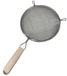 48 Wholesale Strainer With Wooden Handle 7 Inch