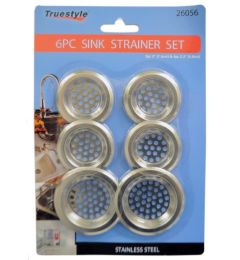 96 Pieces 6 Piece Strainer Set - Plumbing Supplies