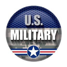 6 Pieces U S Military Button - Costumes & Accessories
