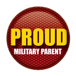 6 Pieces Proud Military Parent Button - Costumes & Accessories