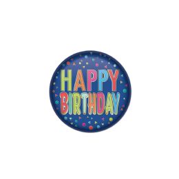 6 Wholesale Happy Birthday Button