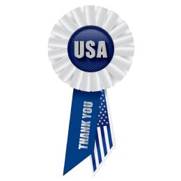 6 Pieces Usa Rosette - Bows & Ribbons
