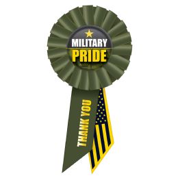 6 Pieces Military Pride Rosette - Bows & Ribbons