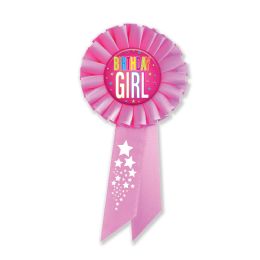 6 Wholesale Birthday Girl Rosette