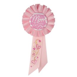 6 Pieces Mom To Be Rosette - Bows & Ribbons