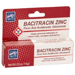 24 Wholesale Lucky Bacitracin Zinc First Aid Antibiotic Ointment 0.5oz Boxed