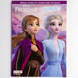 24 Wholesale Coloring Book Frozen 2 In 24pc Display