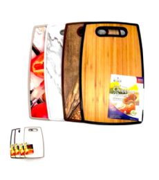 36 Wholesale Cutting Board Assorted Colors