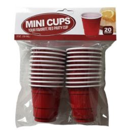 96 Pieces 20 Count Mini Cup 2 oz - Disposable Cups