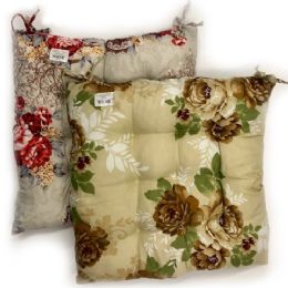 24 Wholesale Cushion Floral Print