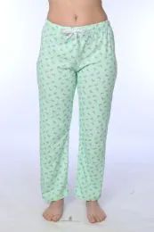 36 Pieces Ladies Cotton Comfortable Pajama Bottoms - Womens Pants