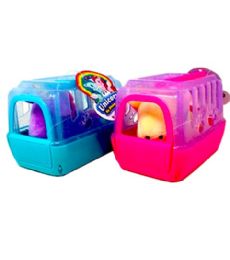 24 Pieces Mini Unicorn Cage - Light Up Toys