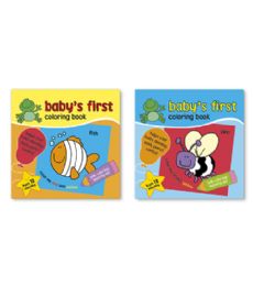 72 Wholesale Babys First Coloring Book