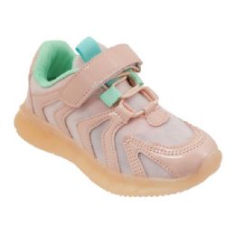 12 Pairs Girls Sneakers Casual Sports Shoes In Rose Gold - Girls Sneakers