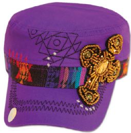 24 Wholesale Cotton Cadet Hats