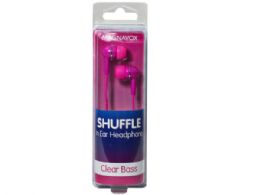 30 Bulk Magnavox Shuffle Pink IN-Ear Earbuds