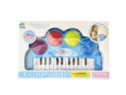 6 Pieces Battery Operated LighT-Up Keyboard (blue) - Computer Accessories