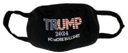 24 Wholesale Trump 2024 No More Bullshit Face Mask