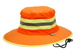 12 Pieces Outdoor Camping Mesh Crown Bucket Hat - Bucket Hats