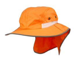 12 Pieces Outdoor Fishing Camping Cap W/neck Flap Cover - Camping Gear