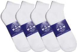 12 of Yacht & Smith Men's Cotton White Sport Ankle Socks