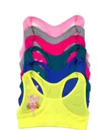 48 Pieces Girl's Seamless Racer Back Top - Girls Underwear and Pajamas