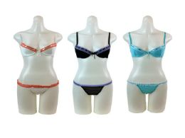 48 of Ladies' Bra And Bikini Set With Hanger