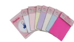 48 Bulk Girl's Pantyhose Assorted Pastel Colors