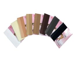 48 Pieces Ladies' Plain PantyhosE-Queen Size In Off Black Color - Womens Pantyhose