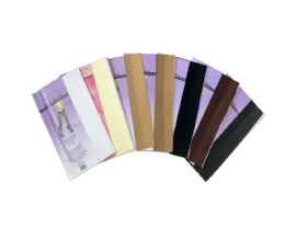 48 of Ladies' Knee -Hi Stocking One Size Fits All In Coffee