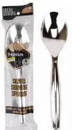 96 Wholesale Ideal Dining 4 Count Silver Serving Spoon