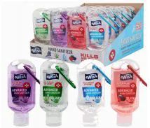 96 Pieces Hand Sanitizer 1. 8oz With Clip Display - Hand Sanitizer