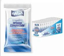 72 Wholesale Wish Hand Sanitizing Wipes Bag 40 Count