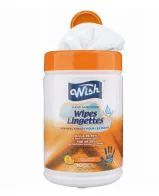 48 Wholesale Wish Hand Sanitizing Wipes Can 40 Count Lemon