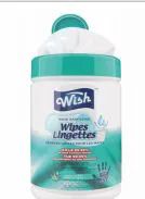 48 Wholesale Wish Hand Sanitizing Wipes Can 80 Count Fresh