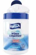 24 Wholesale Wish Hand Sanitizing Wipes Can 80 Count With Alcohol