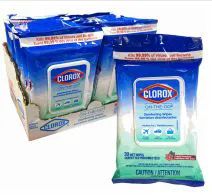48 Pieces Clorox Wipes 30 Count Fresh Meadow - Cleaning Products