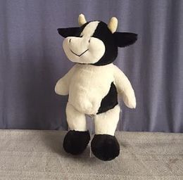 24 Wholesale 8.5 Inch Soft Stuffed Cow