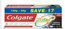 36 Wholesale Colgate Toothpaste 160g 6.52oz Total Charcoal Deep Clean