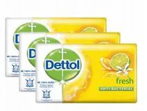 27 Pieces Dettol Soap 105g 5 Pack Fresh Yellow - Soap & Body Wash