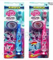 48 Pieces Firefly Toothbrush Little Pony Ziggly With Cap - Toothbrushes and Toothpaste