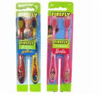 72 Wholesale Firefly Toothbrush Babie And Spider 2 Pack