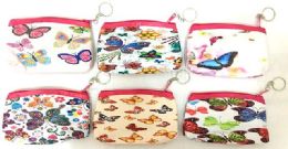 48 Pieces Butterfly Coin Purse - Coin Holders & Banks