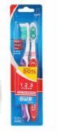 96 Wholesale Oral B Toothbrush 2 Pack All Rounder 123 Soft