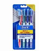 36 Pieces Oral B Toothbrush Gum Care 4 Pack - Toothbrushes and Toothpaste