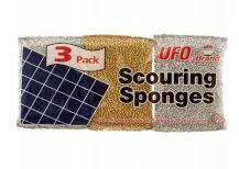 72 Pieces Ufo Scouring Sponge 3 Pack - Scouring Pads & Sponges
