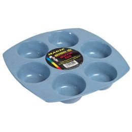72 Wholesale Microwavable Muffin Pan Blue
